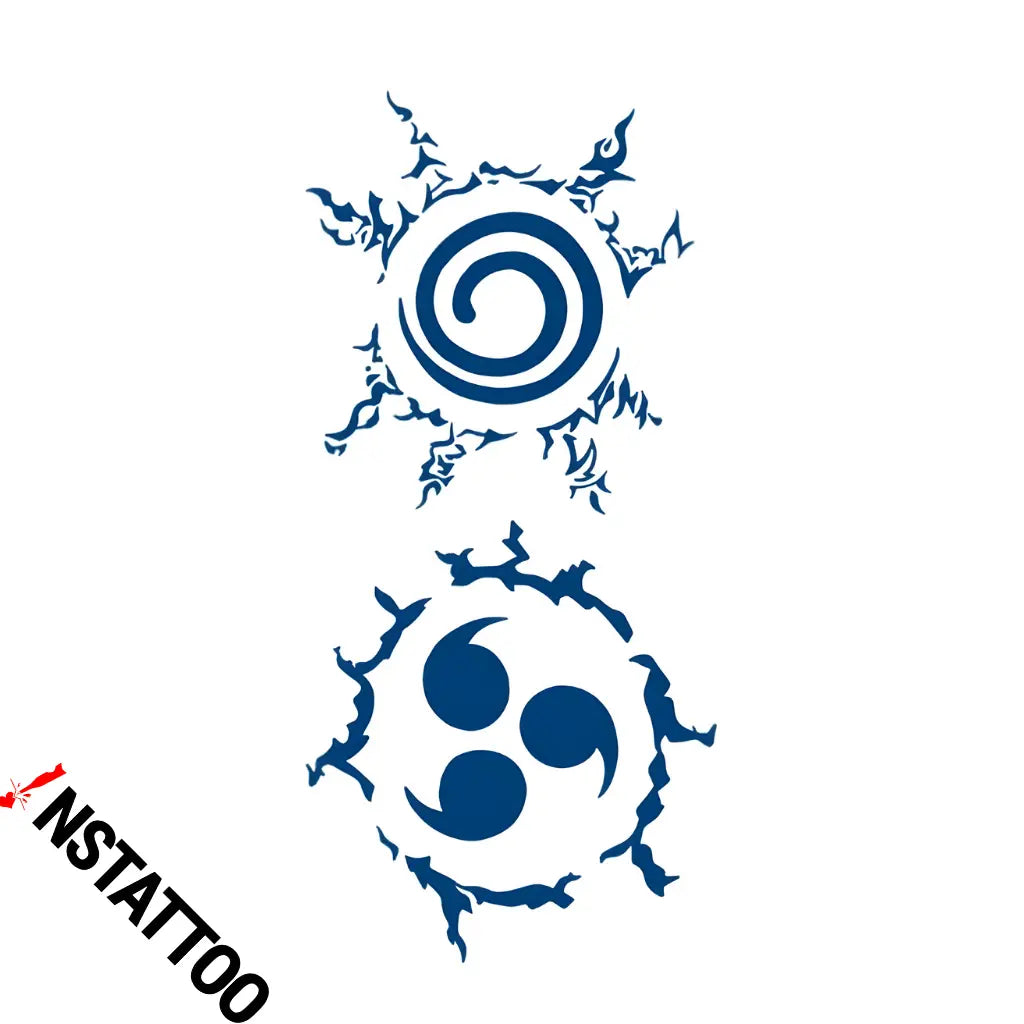 (NRT) Sharingan - Halb-permanentes Tattoo