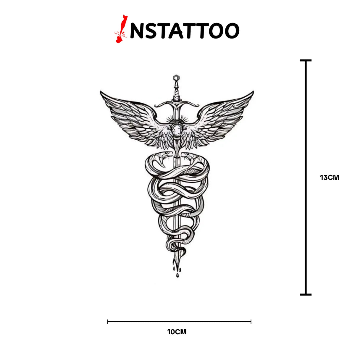 Durandal - Halb-permanentes Tattoo