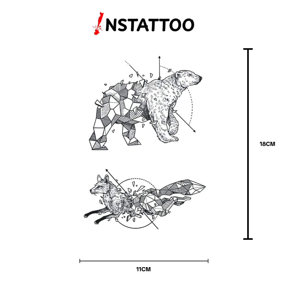 Geonimal - Halb-permanentes Tattoo