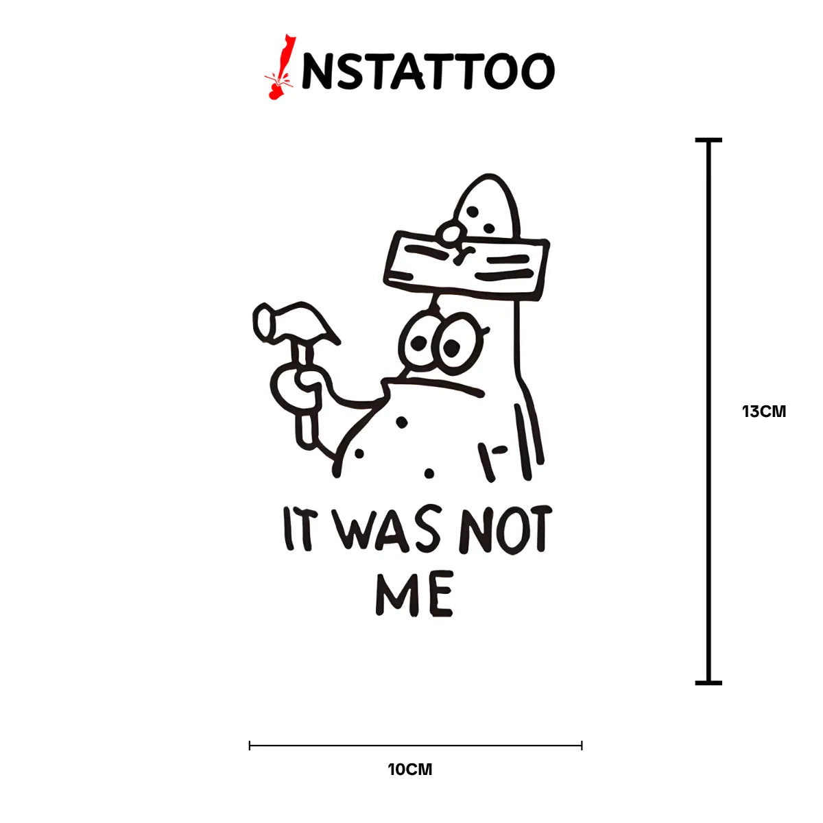 Patrick - Halb-permanentes Tattoo