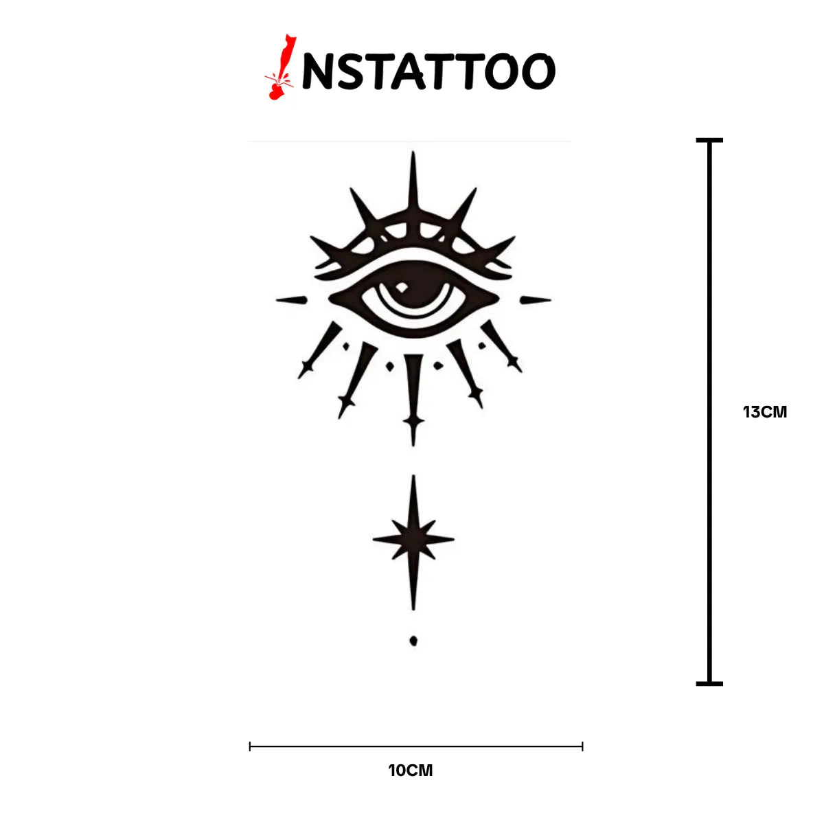 Sauron - Halb-permanentes Tattoo