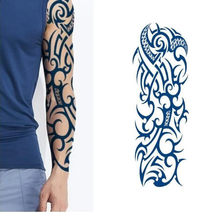 (Full Sleeve) GOAT -Halb-permanentes Tattoo