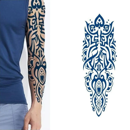 (Full Sleeve) Blood Art - Halb-permanentes Tattoo