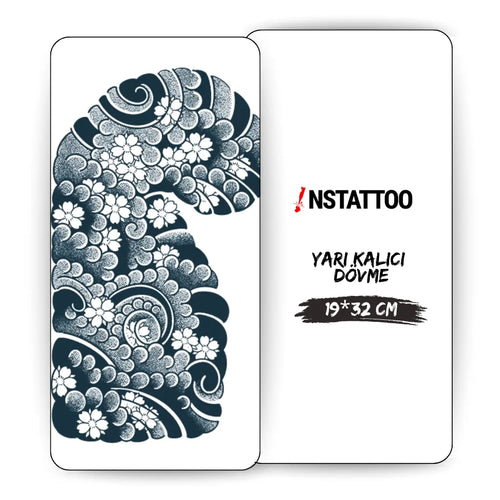 (Chest-Arm-Sleeve) Chloris - Halb-permanentes Tattoo