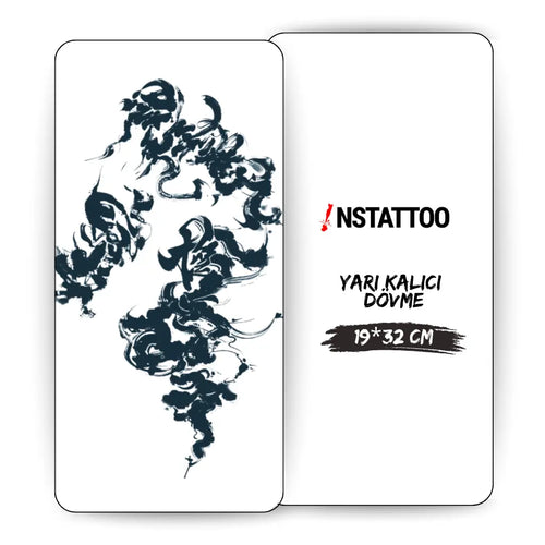 (Chest-Arm-Sleeve) Nebula - Halb-permanentes Tattoo