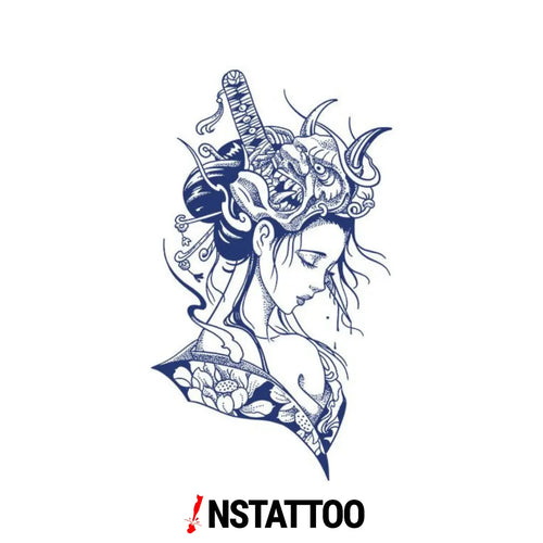 Hanakage - Halb-permanentes Tattoo