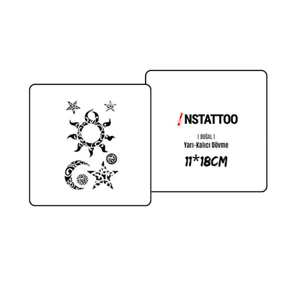 (7 Tattoo) Crescent Package - Halb-permanentes Tattoo