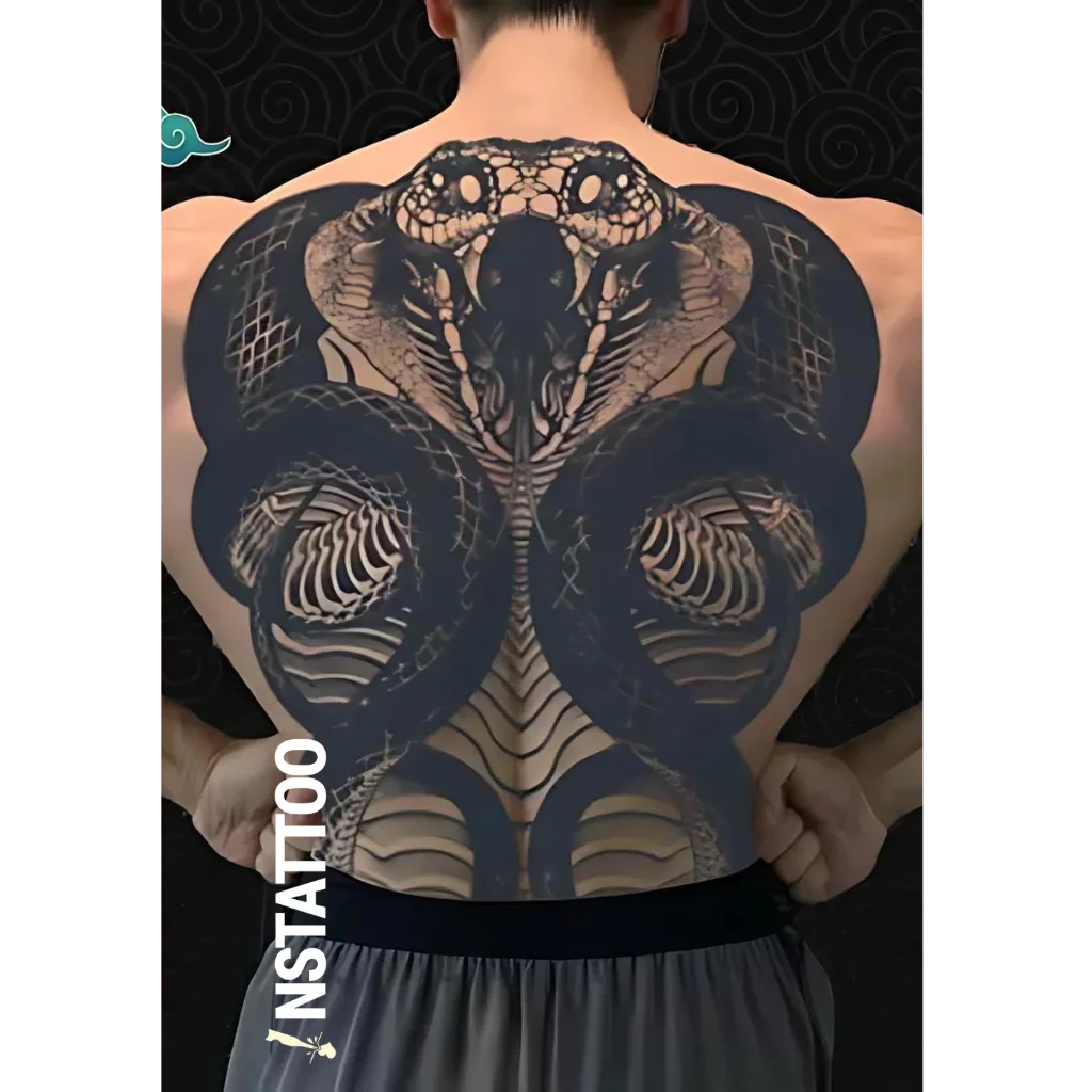 Ladon's Gaze - Halb-permanentes Tattoo