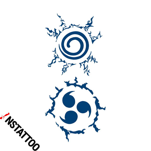 (NRT) Sharingan - Halb-permanentes Tattoo