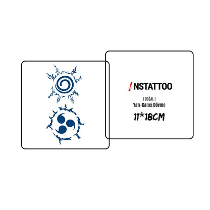 (NRT) Sharingan - Halb-permanentes Tattoo