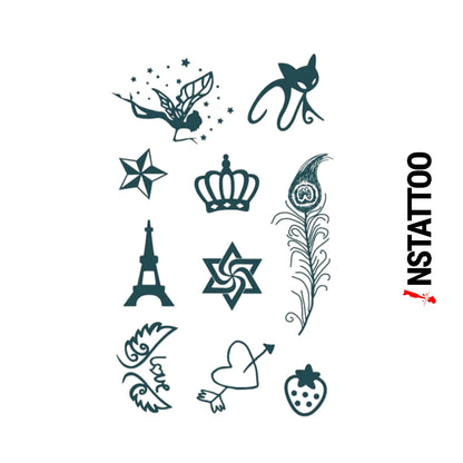 (10 Tattoo) Loux'e - Halb-permanentes Tattoo