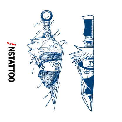 (NRT) Kakashi - Halb-permanentes Tattoo