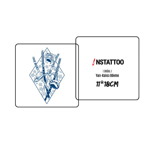 (OP) Luffy-Chopper-Kid - Halb-permanentes Tattoo