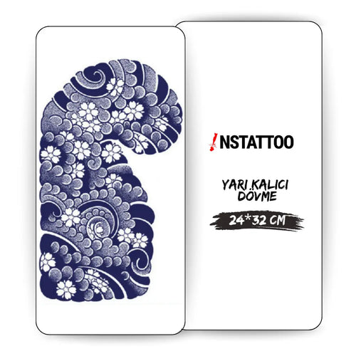 (Chest-Arm-Sleeve) Chaos - Halb-permanentes Tattoo