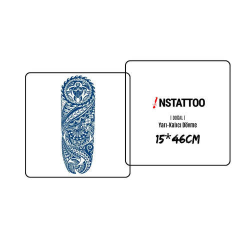 (Full Sleeve) Shell - Halb-permanentes Tattoo