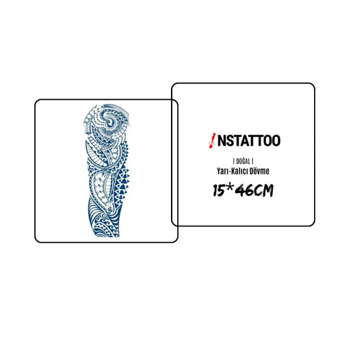 (Full Sleeve) Crust - Halb-permanentes Tattoo