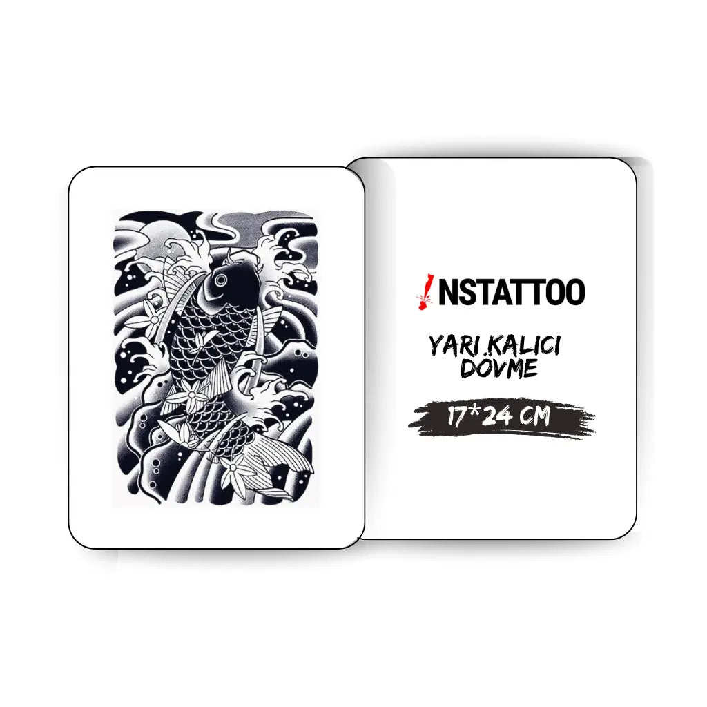 (Half Arm Sleeve) Kagura - Halb-permanentes Tattoo