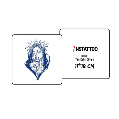 Queen - Halb-permanentes Tattoo