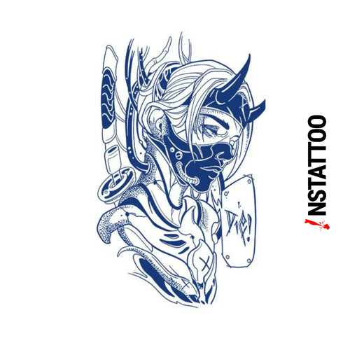 Cyhorn- Halb-permanentes Tattoo