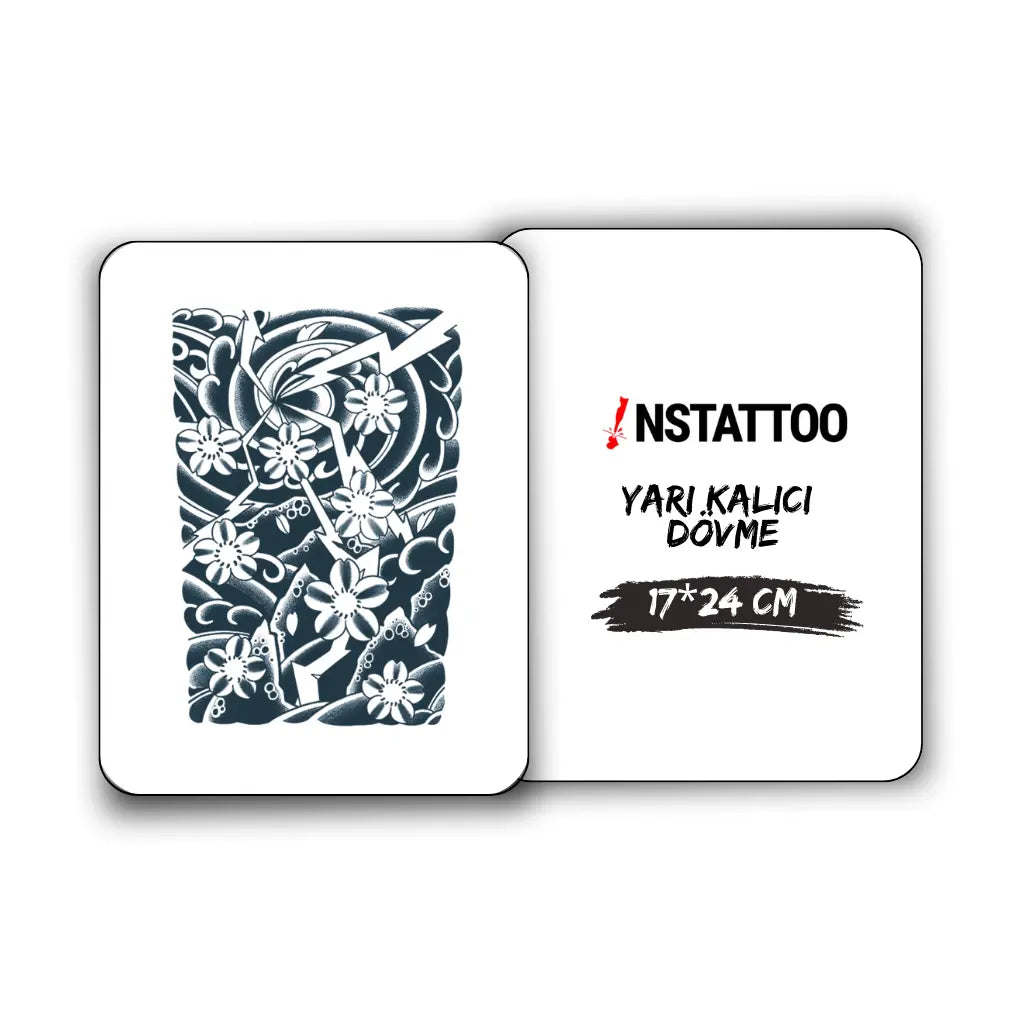 (Half Arm Sleeve) Thora - Halb-permanentes Tattoo