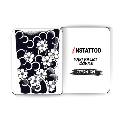 (Half Arm Sleeve) Selene - Halb-permanentes Tattoo