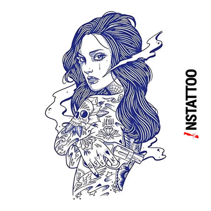 Quilete - Halb-permanentes Tattoo