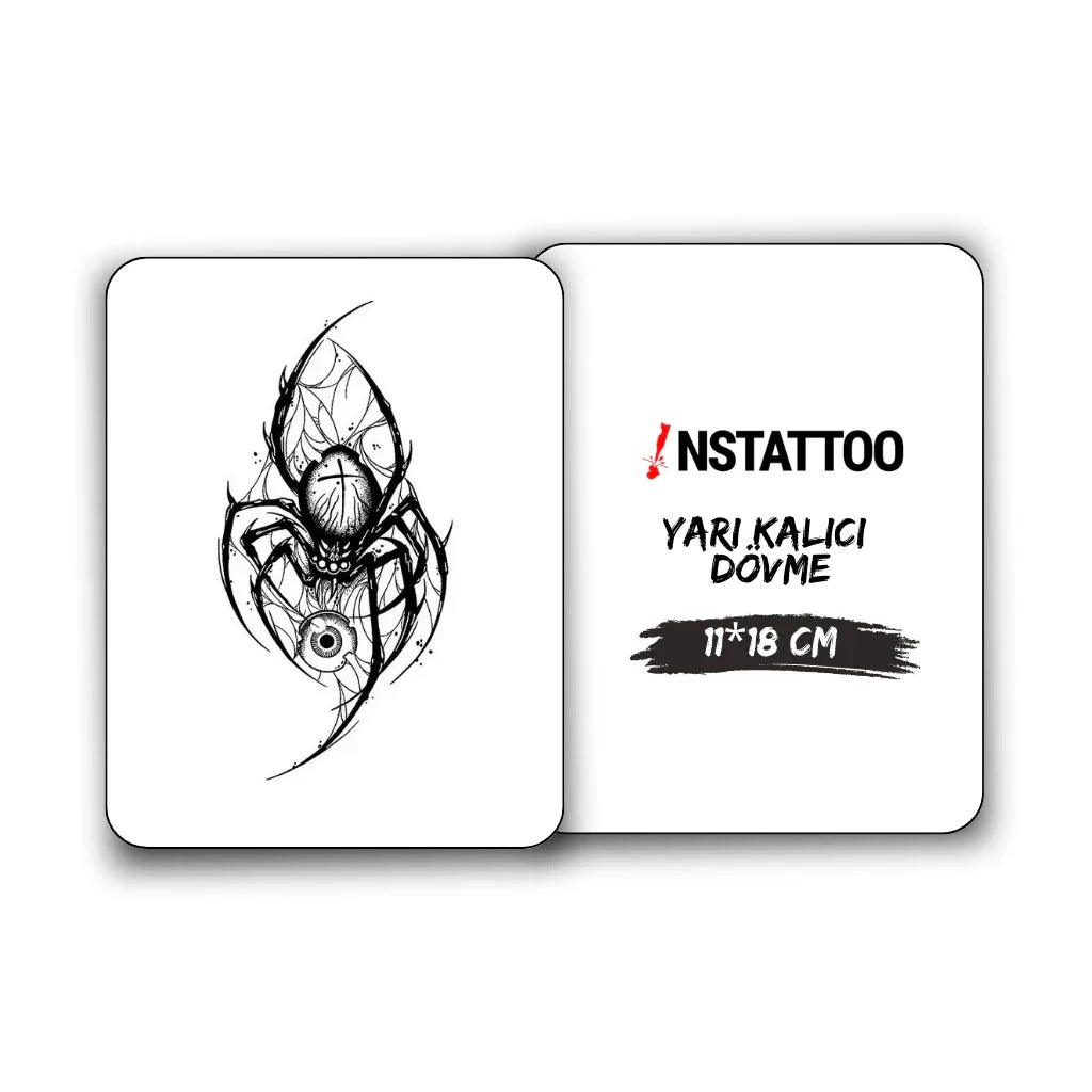 Arachne - Halb-permanentes Tattoo