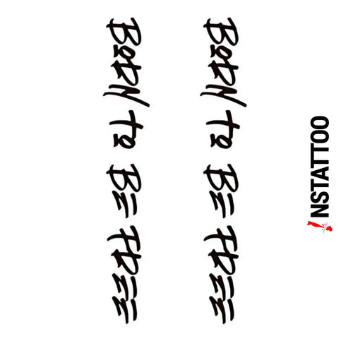 B2BFREE -Halb-permanentes Tattoo