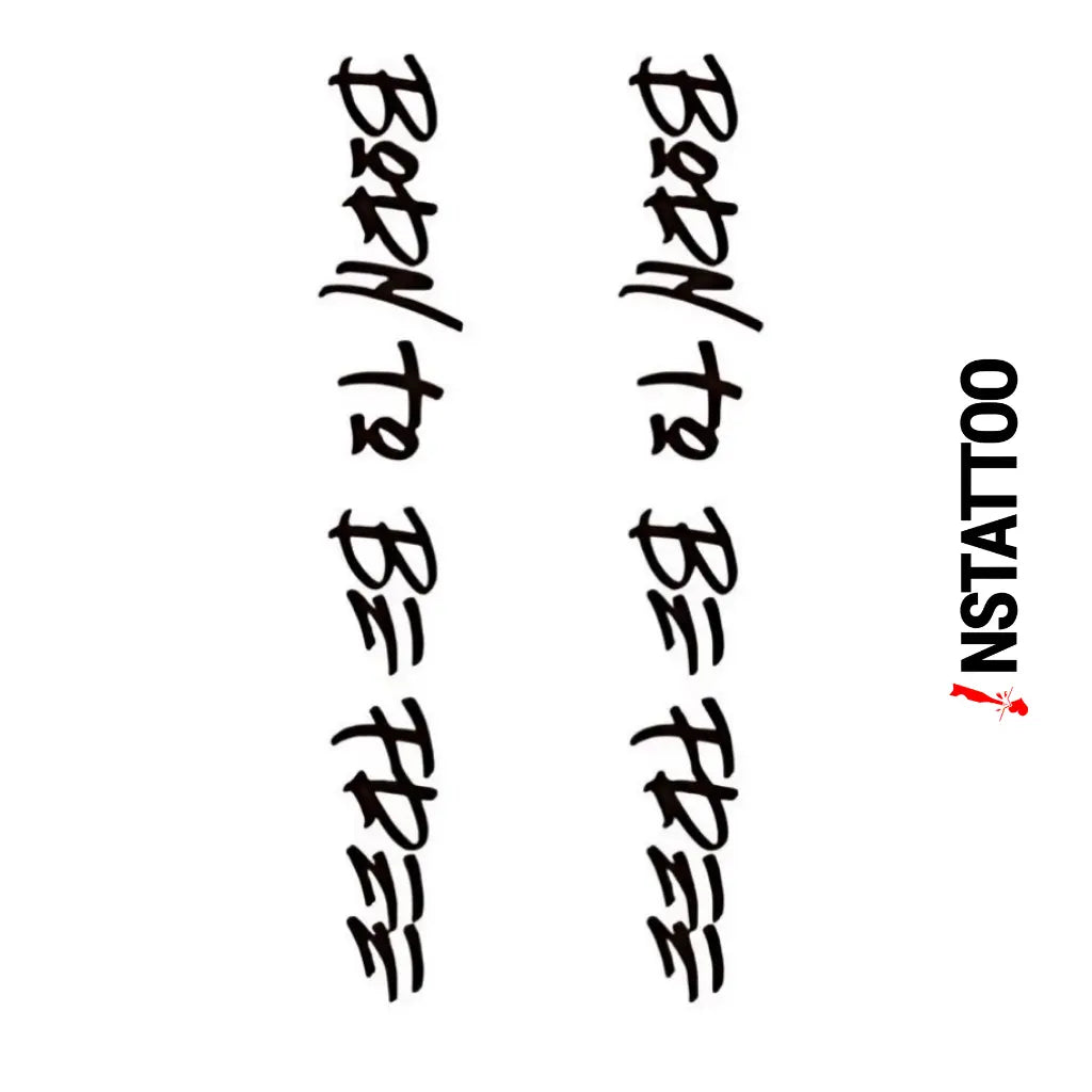 B2BFREE -Halb-permanentes Tattoo