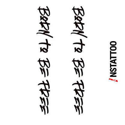 B2BFREE -Halb-permanentes Tattoo