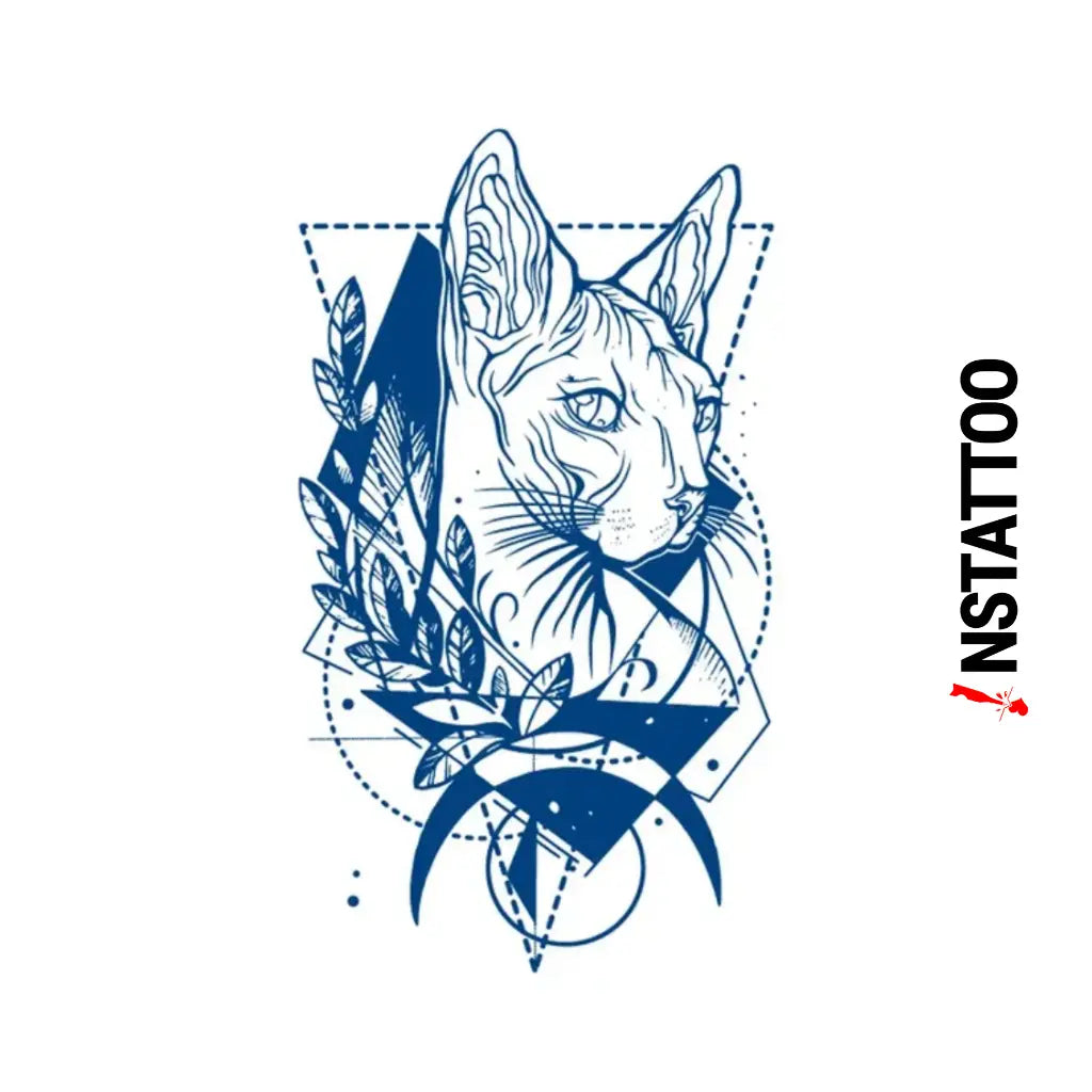 Sfenks - Halb-permanentes Tattoo