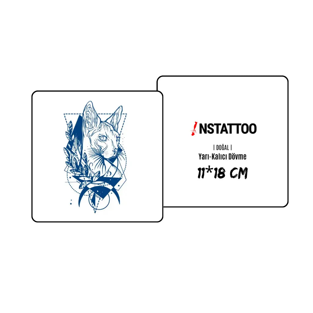 Sfenks - Halb-permanentes Tattoo