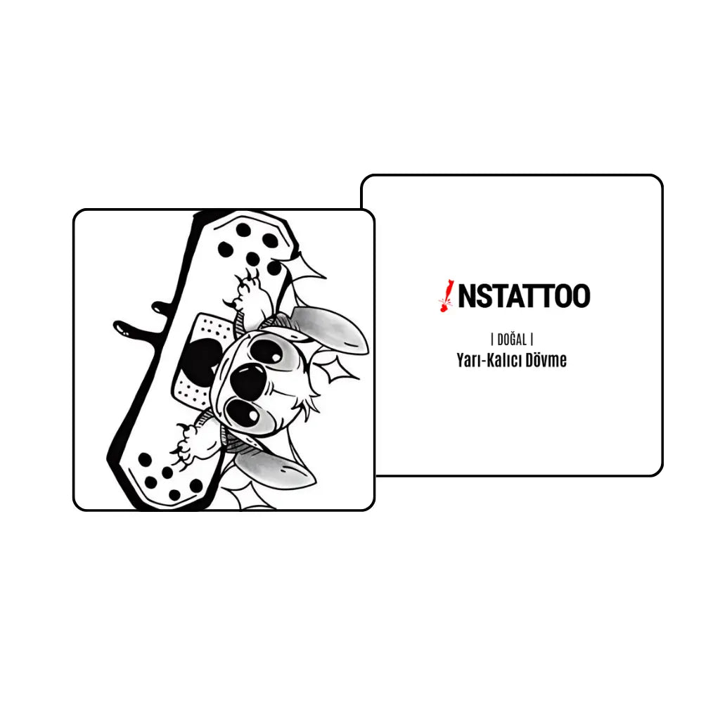 Stitch Bant - Halb-permanentes Tattoo  - instattoo