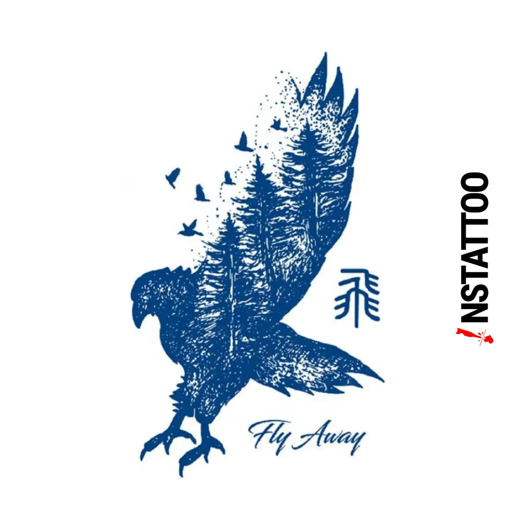 Odin -Halb-permanentes Tattoo