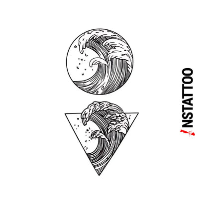 Tsunade - Halb-permanentes Tattoo