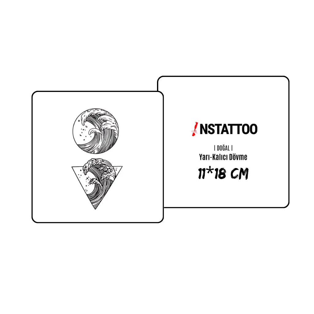 Tsunade - Halb-permanentes Tattoo