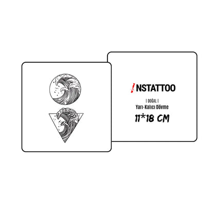 Tsunade - Halb-permanentes Tattoo