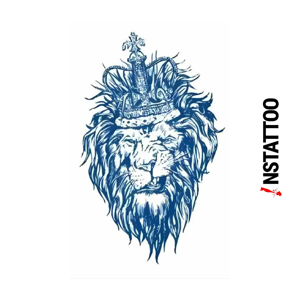 (Limited Stock) Lion - Halb-permanentes Tattoo