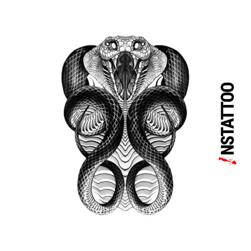 Ladon's Gaze - Halb-permanentes Tattoo