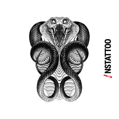 Ladon's Gaze - Halb-permanentes Tattoo