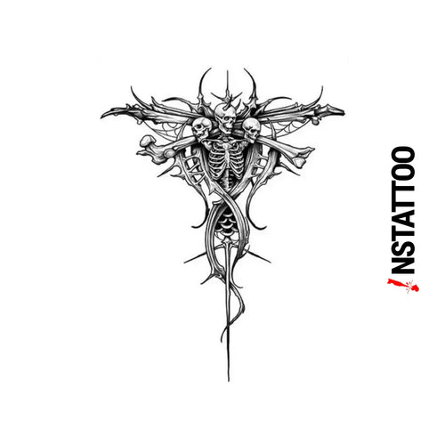 Eternal Triskelion - Halb-permanentes Tattoo