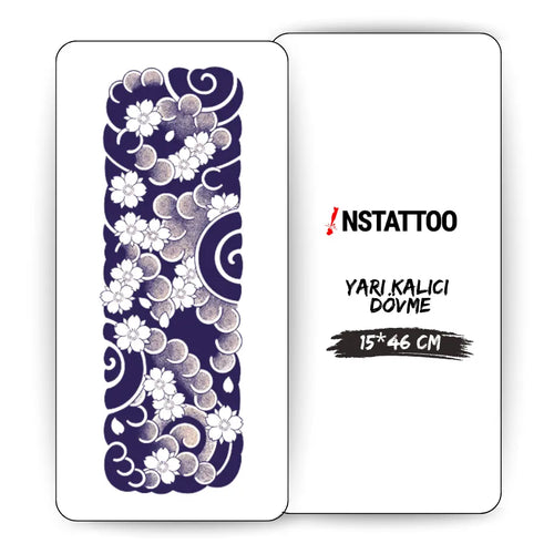 (Full Arm Sleeve) Lunara - Halb-permanentes Tattoo