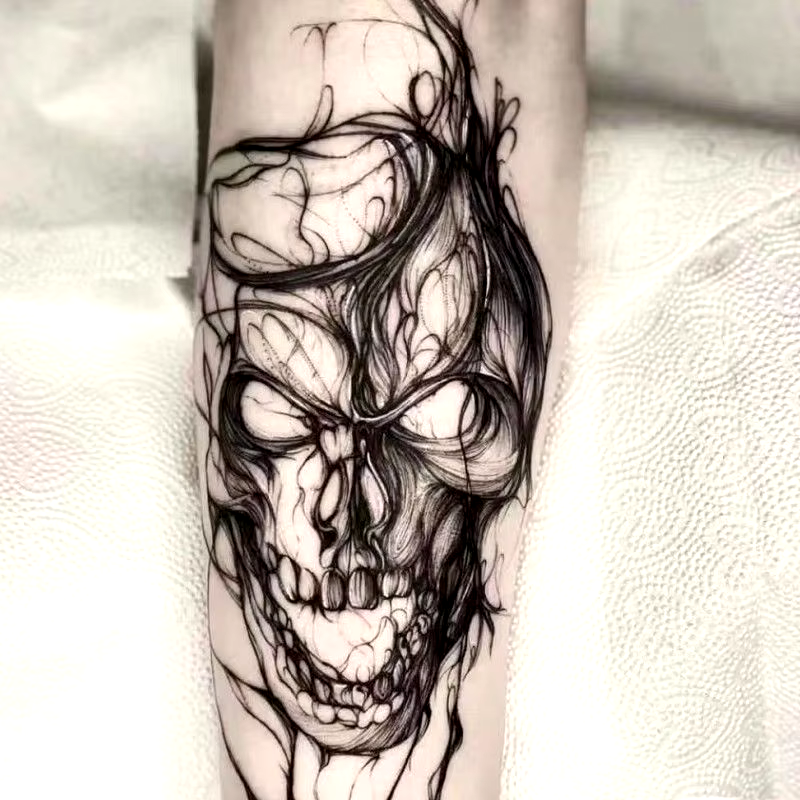 Moros - Halb-permanentes Tattoo