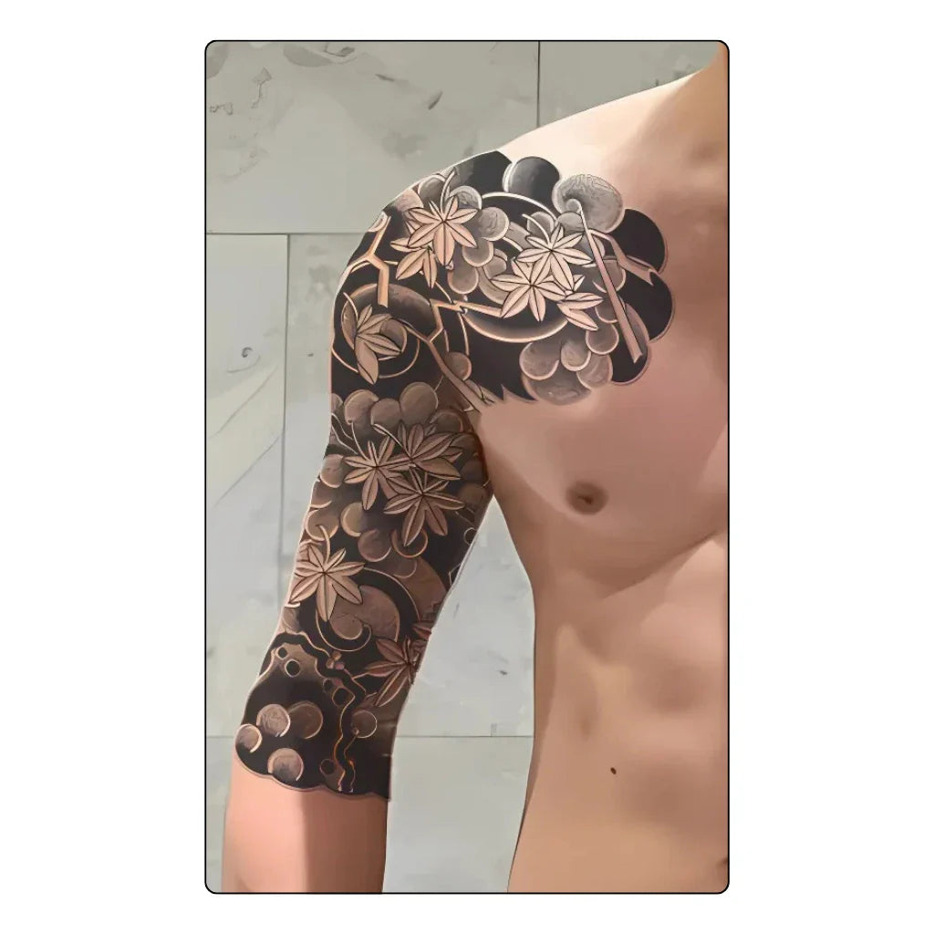 (Chest-Arm-Sleeve) Chaos - Halb-permanentes Tattoo