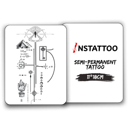 (Special Design) Animus -Halb-permanentes Tattoo