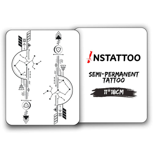 Arrow - Halb-permanentes Tattoo