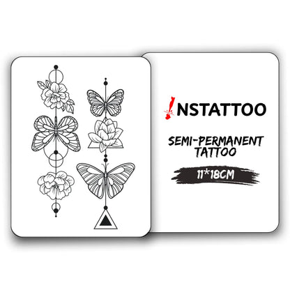 Butterfly 2 Piece - Halb-permanentes Tattoo