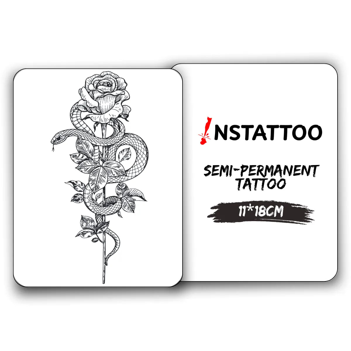 Conflict - Halb-permanentes Tattoo