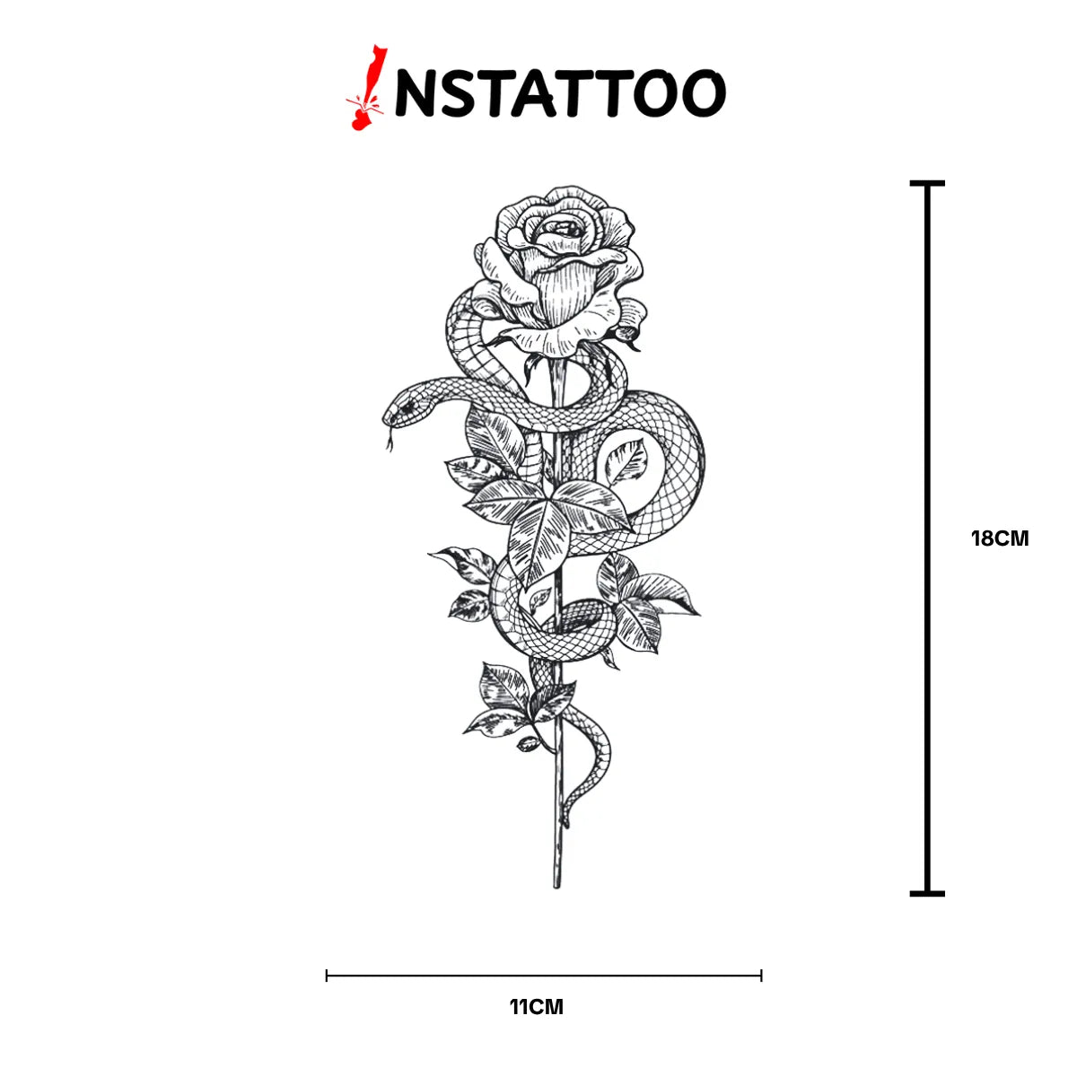 Conflict - Halb-permanentes Tattoo