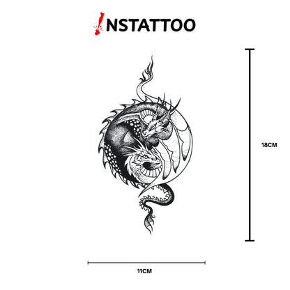 Couple Spirit - Halb-permanentes Tattoo